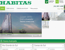 Tablet Screenshot of habitas.com.br